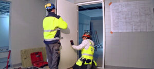 fire door installation