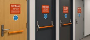 do landlords have to install fire doors in the uk